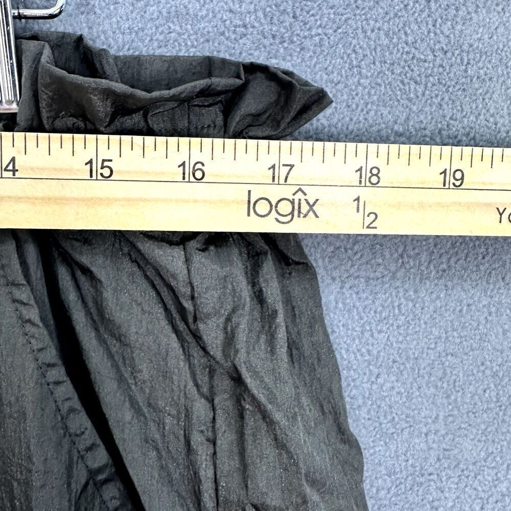future collective skater grunge baggy wide leg cargo pants large gray nylon rave - Picture 4 of 6